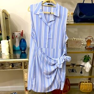 Boohoo Striped Dress